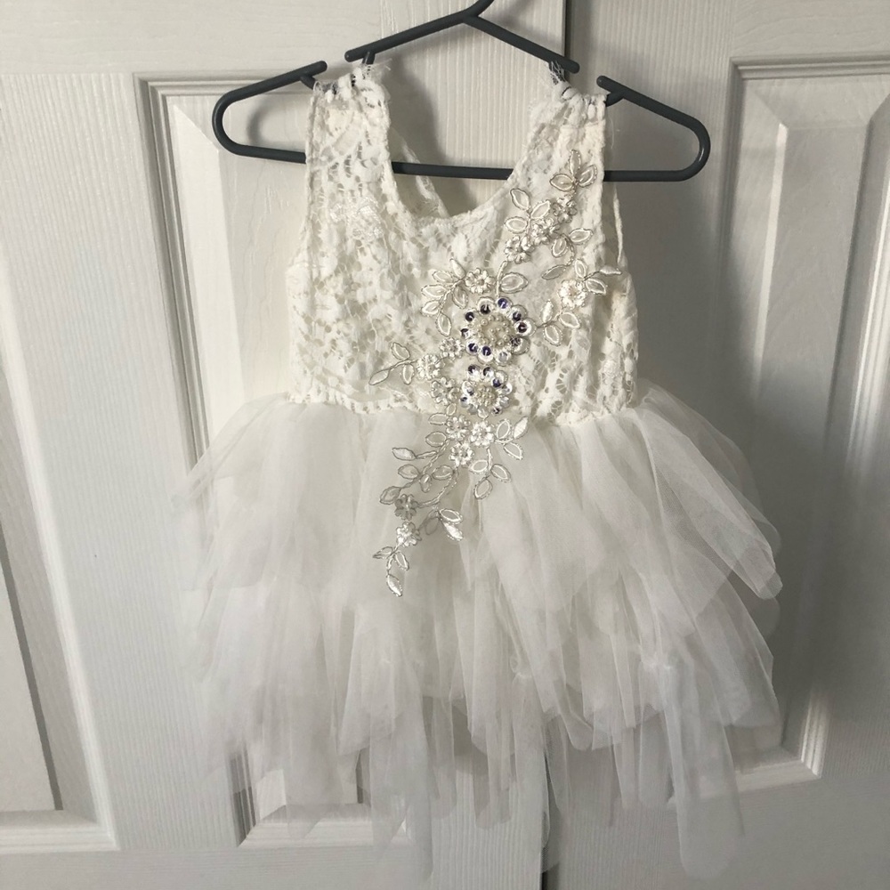 Flower girl or christening dress